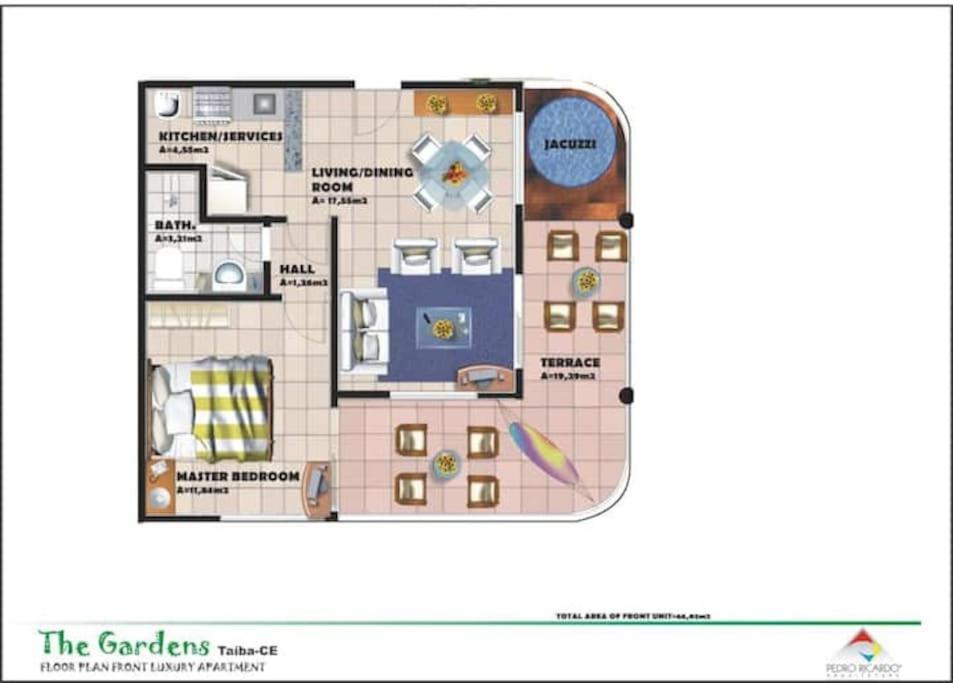 Apartamento A Beira-Mar. Beachfront Apartment Sao Goncalo do Amarante  Exteriör bild
